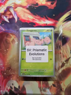 SV: Prismatic Evolutions Common/Uncommon Bulk Cards 79 Cards Total No Duplicates - Image 3