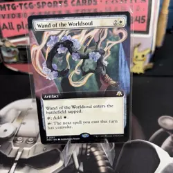 MTG Wand of the Worldsoul (MOC) March of the Machine Extended Regular Rare 107 - Image 1