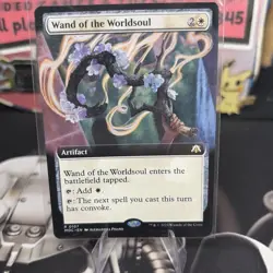 MTG Wand of the Worldsoul (MOC) March of the Machine Extended Regular Rare 107 - Image 2