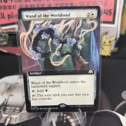 MTG Wand of the Worldsoul (MOC) March of the Machine Extended Regular Rare 107 - Image 3