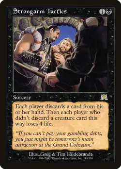Onslaught Strongarm Tactics MTG Magic the Gathering NM - Image 1