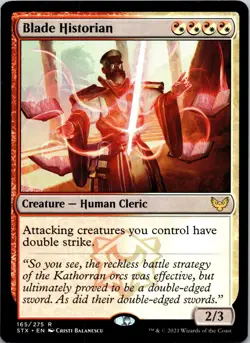 Blade Historian R Strixhaven: School of Mages 165 NM - Image 1
