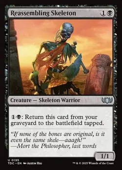 x4 Reassembling Skeleton MTG Foundations Regular - Image 1