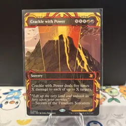 Crackle with Power Secrets of Strixhaven: Mystical Archive Regular NM Mtg Magic - Image 1