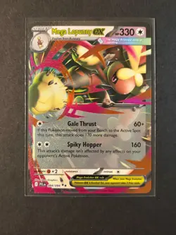 Pokemon Mega Lopunny ex 084/094 Phantasmal Flames Double Rare NM - Image 1