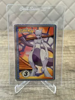 Mewtwo Pokemon Kino Movie Promo #3 Gamefreak Nintendo Topps 1999 Karten Sammlung - Image 1