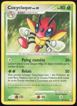 Carte Pokemon Coxyclaque 60/146 Eveil des Legendes Francais - Image 1