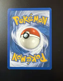 Pokemon Grass Energy E-Series Non-Holo Meganium Moduwa Sketch Auto AUTHENTIC - Image 3