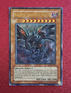 Red-Eyes Darkness Dragon - NM, Unlimited Edition, SD1-EN001 (Yu-Gi-Oh TCG, 1996) - Image 1