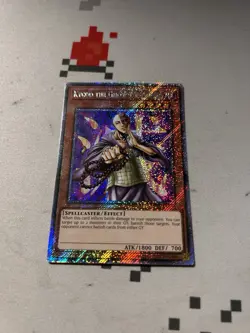 Yugioh Kycoo the Ghost Destroyer Platinum Secret Rare RA03-EN110 1st Edition - Image 1