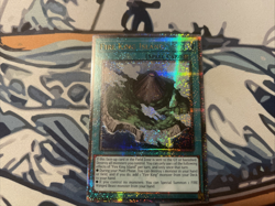 Yugioh Fire King Island Quarter Century Secret Rare RA03-EN059 Near Mint - Image 1