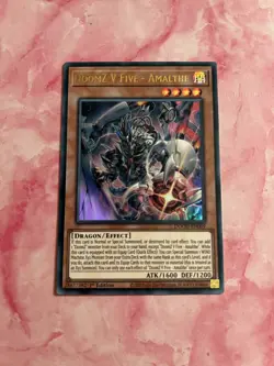 Yugioh: DoomZ V Five Amalthe - Ultra Rare - DOOD-EN009 - Near Mint - Image 1