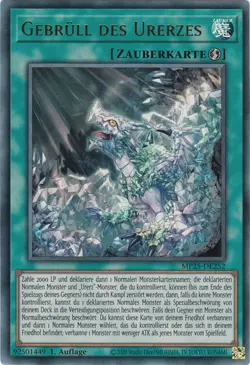 YU-GI-OH, GEBRULL DES URERZES, UR, MP25-DE252, 1.Auflage, TOP - Image 1
