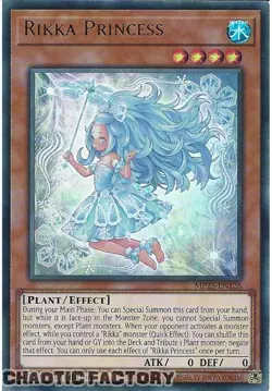 YUGIOH MP23-EN128 Rikka Princess Ultra Rare 1st Edition NM - Image 1