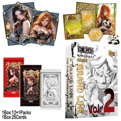 One Piece Trading Card Premium Box Anime CCG Box Grand Line Vol.2 Gear 5 - Image 1