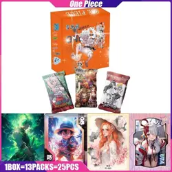 One Piece Trading Card Premium 13 Packs Booster Box Anime CCG Gear 5 Orange new - Image 1