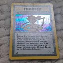 Pokemon TCG Misty Trainer Card Gym Heroes 18/132 Holo Rare Played - Image 2