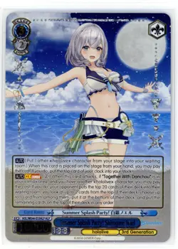 Weiss Schwarz hololive Summer Splash Party Shirogane Noel HOL/ WE44-E53HLP HLP - Image 1
