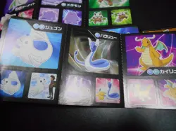 Pokemon Card Coris Promo Non Holo Sticker x4 Dragonite Ditto etc #4206 - Image 3