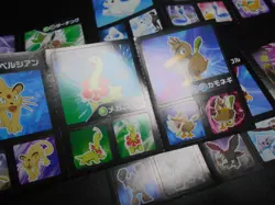 Pokemon Card Coris Promo Non Holo Sticker x4 Dragonite Ditto etc #4206 - Image 5
