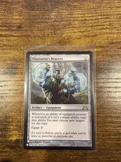 MTG Illusionist's Bracers the List Gatecrash Reprints Regular Card - Image 1