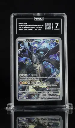 TAG 7 N’s Zekrom Ascended Heroes Pokemon Center ETB Promo #031 U.S. Seller - Image 1
