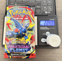 Pokemon TCG: Phantasmal Flames - English Booster Pack SEALED - 22.43g - Image 1