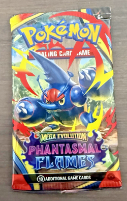 Pokemon TCG: Phantasmal Flames - English Booster Pack SEALED - 22.43g - Image 2