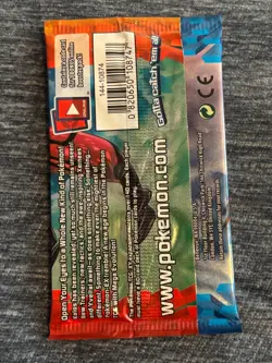 Pokemon TCG XY Base Set Factory Sealed Booster Pack Yveltal Artwork - Image 2