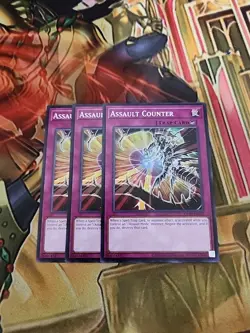 3X Assault Counter OP30-EN022 Common NM Yugioh - Image 1