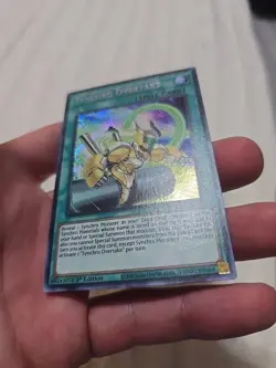 Synchro Overtake DAMA-EN067 1st Edition Secret Rare NM Yu-Gi-Oh! - Image 2