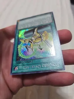 Synchro Overtake DAMA-EN067 1st Edition Secret Rare NM Yu-Gi-Oh! - Image 3