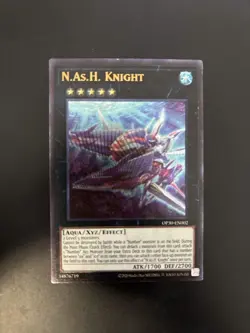 YuGiOh N.A.S.H Knight OP30-EN002 Ultimate Rare NM - Image 1