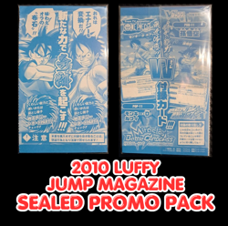 2010 Monkey D. Luffy JUMP MAG PROMO PACK Miracle Battle Carddass ONE PIECE - Image 1