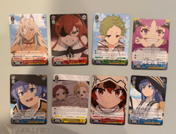 Weiss Schwarz Mushoku Tensei 60+ Cards Foil Rare Mix Roxy Eris Sylphiette B4 - Image 1