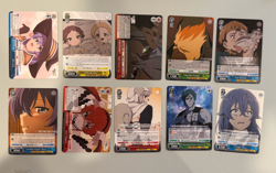 Weiss Schwarz Mushoku Tensei 60+ Cards Foil Rare Mix Roxy Eris Sylphiette B4 - Image 2