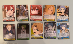 Weiss Schwarz Mushoku Tensei 60+ Cards Foil Rare Mix Roxy Eris Sylphiette B4 - Image 4