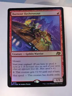 MTG - Burnout Bashtronaut FOIL - Aetherdrift - Image 1
