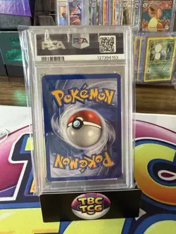Pokemon Hitmonchan EX Ruby and Sapphire Holo Ultra Rare Card 98/109 PSA 5 Swirl! - Image 2