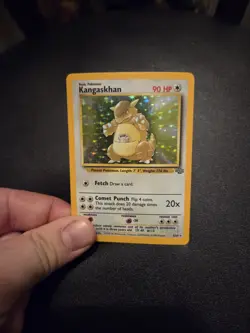 Pokemon TCG Kangaskhan Jungle Holo Card 5/64 Vintage 1999 - Image 3
