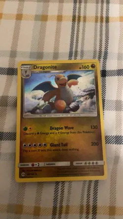 Pokemon TCG Dragonite Cosmos Holo 096/149 2017 Miscellaneous Cards HP 160 - Image 1