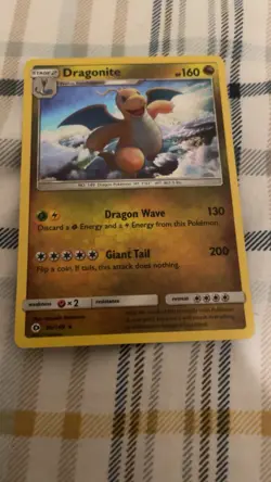 Pokemon TCG Dragonite Cosmos Holo 096/149 2017 Miscellaneous Cards HP 160 - Image 3