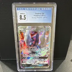 Pokemon Darkrai GX 88/147 SM-Burning Shadows Holo Basic 180HP CGC 8.5 Card - Image 1