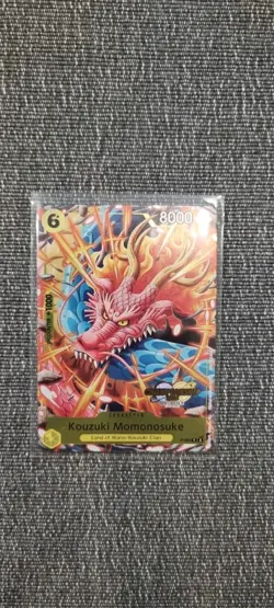 Kouzuki Momonosuke (CS 2024 Event Pack) P-064 One Piece Promotion Cards Foil - Image 1