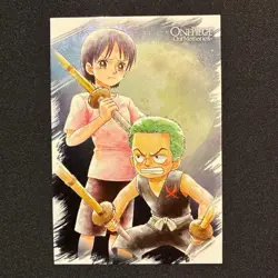 One Piece 2 Wafers Wafers Card Series 1 Our Memories One Piece Japanese NM - Image 1