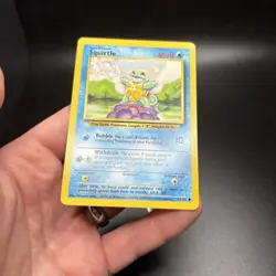 Squirtle 63/102 Common Base Set Unlimited WOTC Vintage Card NM Near Mint -j - Image 5