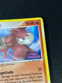 Pokemon Card - Camerupt Holon Phantoms 36/110 Uncommon Reverse Holo STAMPED - Image 4