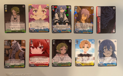 Weiss Schwarz Mushoku Tensei Mixed R/SR/Events/Characters Roxy Eris 90+ cards B1 - Image 3
