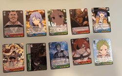 Weiss Schwarz Mushoku Tensei Mixed R/SR/Events/Characters Roxy Eris 90+ cards B1 - Image 5