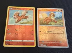 Pokemon Growlithe Arcanine Card Lot + Arcanine Mini Tin 15 Cards NM/LP - Image 4